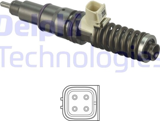 Pumpe-dyse-enhet DELPHI HRE293