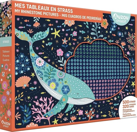 Auzou Artist Kit Rhinestone Pictures Multi/patterned ONE SIZE
