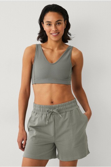 Ellos Studio Soft sweatshorts Grå
