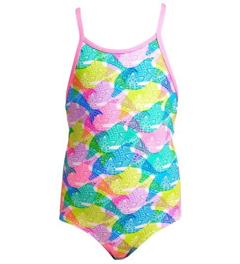 Funkita Badedrakt UV50+ Trykt One Del Pastel Porpie 1½ år 86 Badetøy Flerfarget
