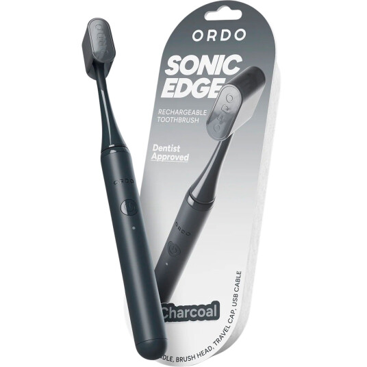 ORDO Sonic Edge Oppladbar Elektrisk Tannbørste Charcoal ORDO Sonic Edge Oppladbar Elektrisk Tannbørste Charcoal