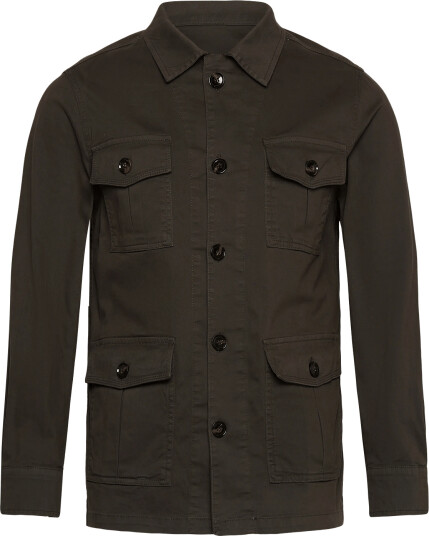 Oscar Jacobson Safari Shirt Jacket Khaki green XXXL Oscar Jacobson Safari Shirt Jacket Khaki green XXXL
