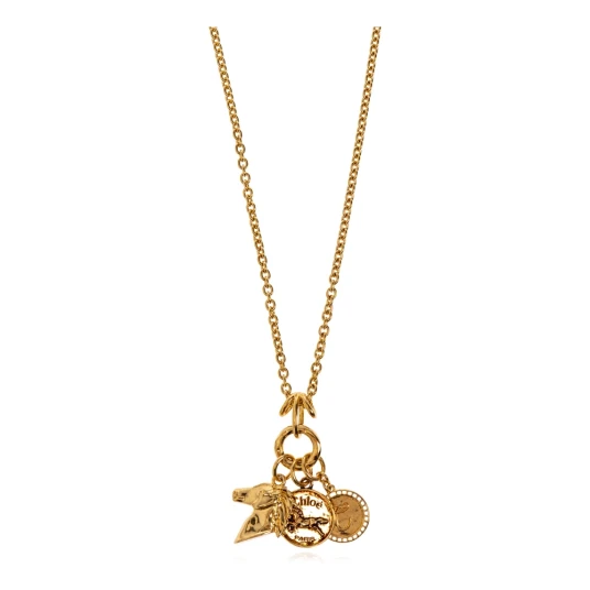 Chloé, Dame, Accessories, Gul, ONE SIZE,