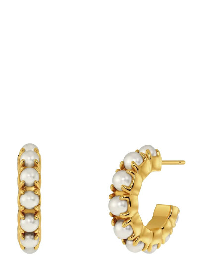 EDBLAD Lilo Hoops S Gold |Guld |One Size