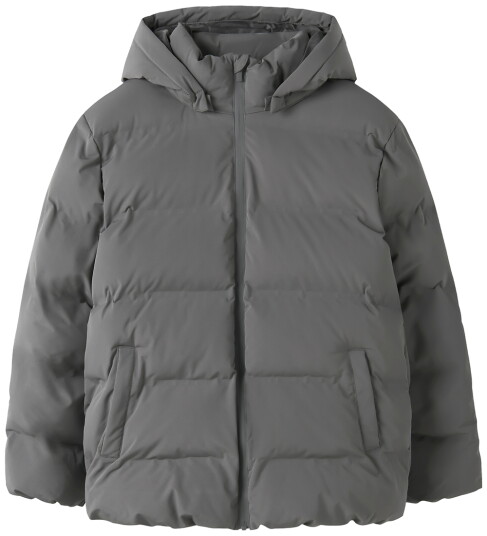 LMTD Nlnmorop Puffer Jacket Grey 158 164
