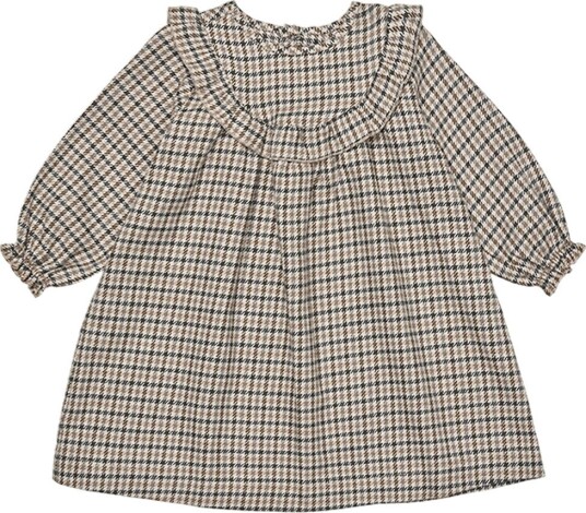 Lalaby Kjole   Noey Baby   Tweedy   Lalaby   2 år (92)   Kjole Beige Brun