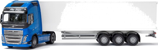 Emek Volvo Fh/7 Semitrailer Blå