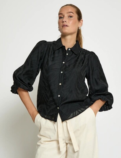 Peppercorn Pckyra Shirt Black 34 Peppercorn Pckyra Shirt Black 34