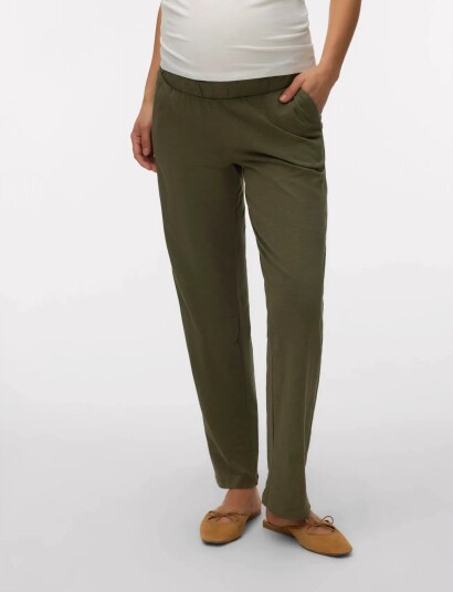 Mamalicious Mlivy Jrs Pants Noos   Khaki green   XS