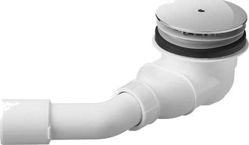 Duravit avløp til dusjkar. 90 mm krom