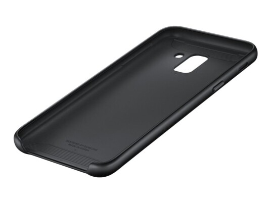 Samsung Dual Layer Cover Ef-Pj600 - Baksidedeksel For Mobiltelefon - Svart - For Galaxy J6