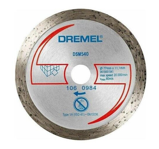 Bosch DSM540 Diamantskive for Fliser 77 mm - Elektroverktøy Tilbehør