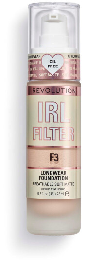 Makeup Revolution IRL Filter Longwear Foundation F3 Makeup Revolution IRL Filter Longwear Foundation F3