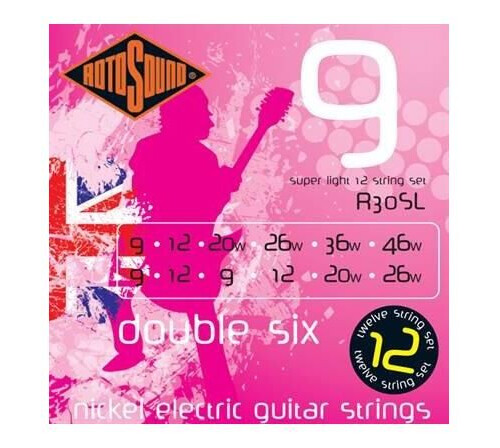 Rotosound R-30sl 12 Str. El-Gitar (009-046) Rotosound R-30sl 12 Str. El-Gitar (009-046)