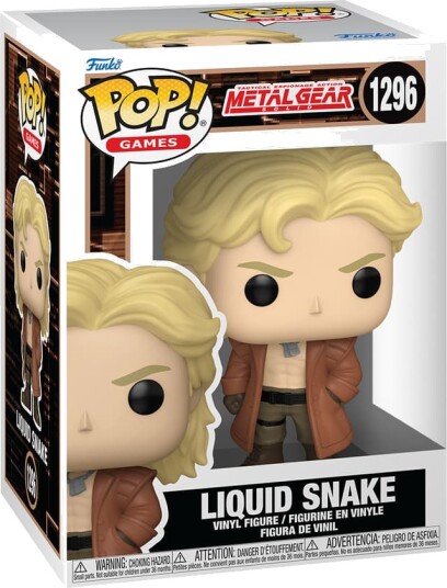Funko POP! Metal Gear Solid Liquid Snake figur