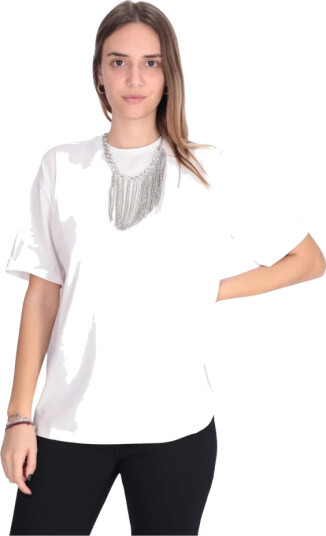 Liu Jo Dame Topper Hvit L,