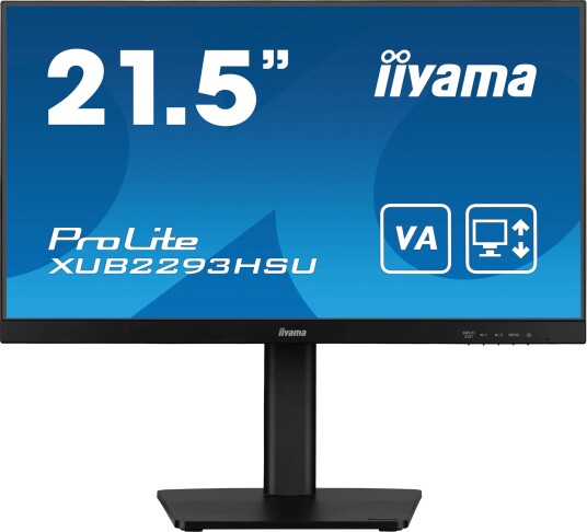 Iiyama ProLite XUB2293HSU-B7 21.5" LED-skjerm 100Hz IPS Full HD Svart Iiyama ProLite XUB2293HSU-B7 21.5" LED-skjerm 100Hz IPS Full HD Svart