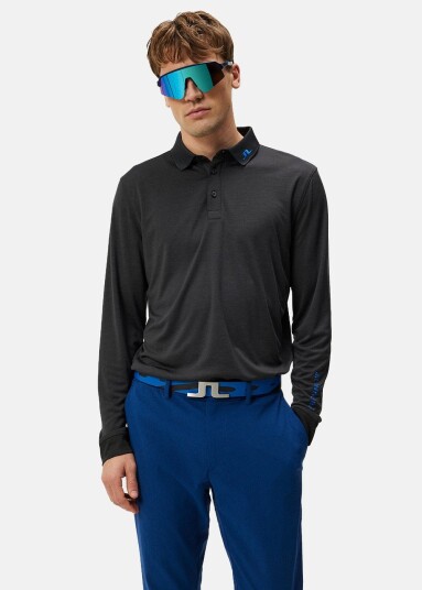 Tour Tech Long Sleeve Black Melange Xl  Piketrøyer