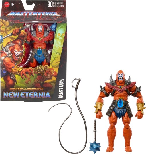 Masters of the Universe Masterverse New Eternia Actionfigur 18 cm Beast Man Masters of the Universe Masterverse New Eternia Actionfigur 18 cm Beast Man