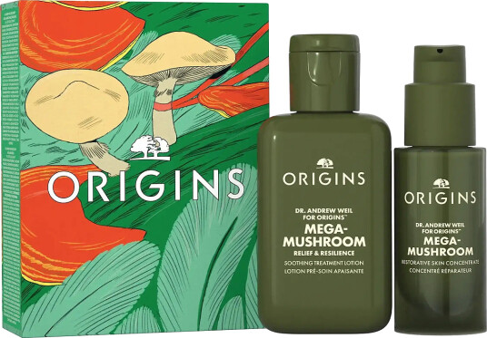 Origins Mega-Mushroom™ Calming Essentials Gift Set - Khaki green - ONE SIZE