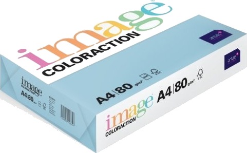 Kopipapir Image Coloraction A4 80G Iceberg Pale Icy Blue   500 Ark Pr. Pakke