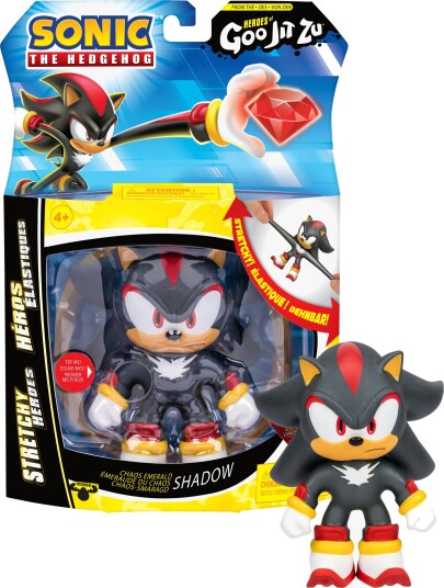 Goo Jit Zu Sonic S5 Figur Emerald Shadow i Plast Goo Jit Zu Sonic S5 Figur Emerald Shadow i Plast