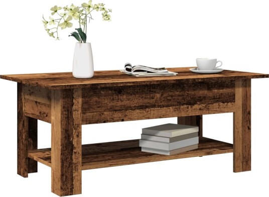 Salongbord gammelt tre 102x55x42 cm konstruert tre 8721158441355