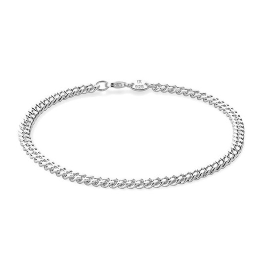 IX Studios Curb Armbånd Sølv DMVGD110RH19 - Unisex - 925 sterling silver