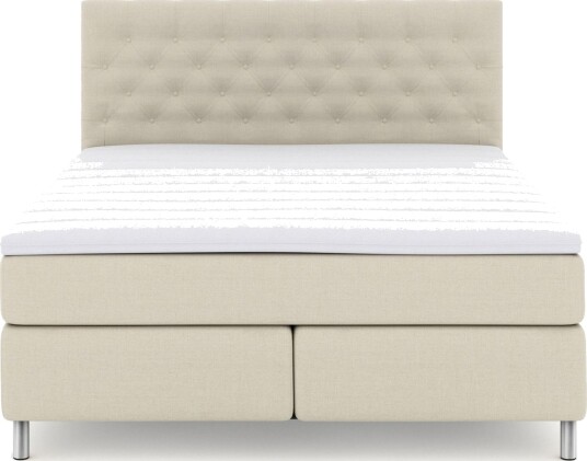 Select No 3 Kontinentalseng 180x200 Medium Beige/Metallben