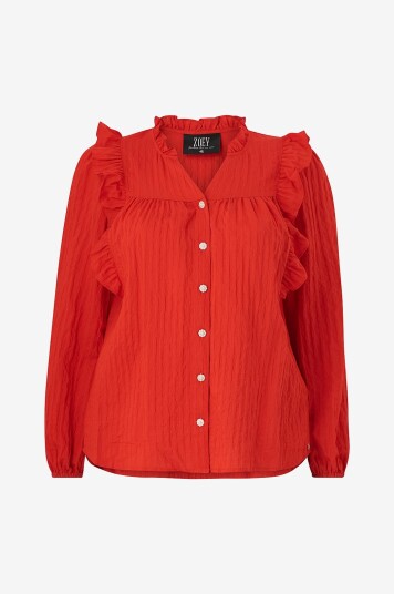 ZOEY - Bluse Kira Blouse - Rød