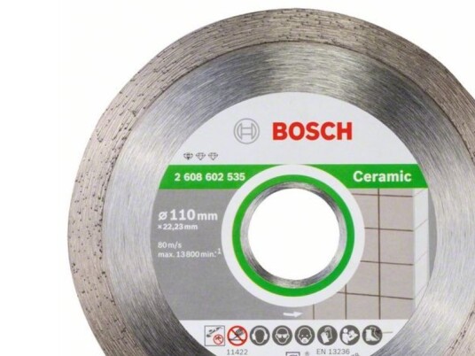 Bosch Standard Diamantskjæreplate For Keramisk 110 Mm