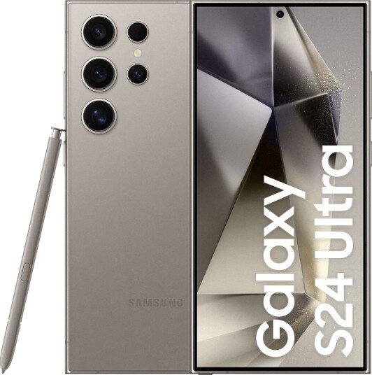 Samsung Galaxy S24 Ultra 5G 12GB RAM 256GB Titanium Grå Mobiltelefon