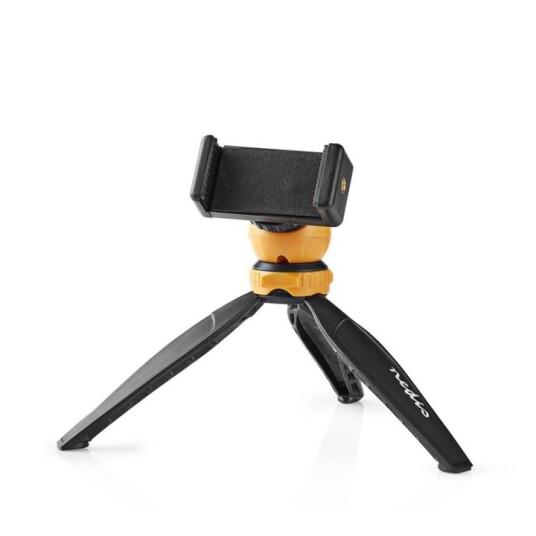 Nedis Stativ | Maksimal lastekapasitet: 1.5 kg | Minimum arbeidshøyde: 11.0 cm | Maksimal arbeidshøyde: 16.0 cm | 1 Segment | Fort | Reiseveske inkludert | ABS / Nylon | Oransje / Sort Nedis Stativ | Maksimal lastekapasitet: 1.5 kg | Minimum arbeidshøyde: 11.0 cm | Maksimal arbeidshøyde: 16.0 cm | 1 Segment | Fort | Reiseveske inkludert | ABS / Nylon | Oransje / Sort