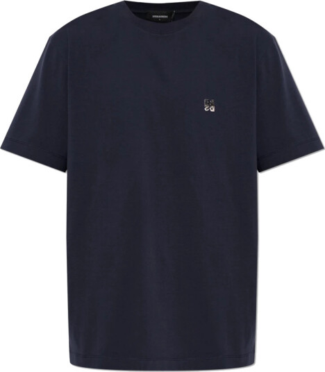 Dsquared2 Herre Topper Blå XL, Dsquared2 Herre Topper Blå XL,