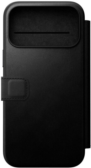 Nomad iPhone 17 Pro Max Modern Leather Folio Case MagSafe Kompatibel Black