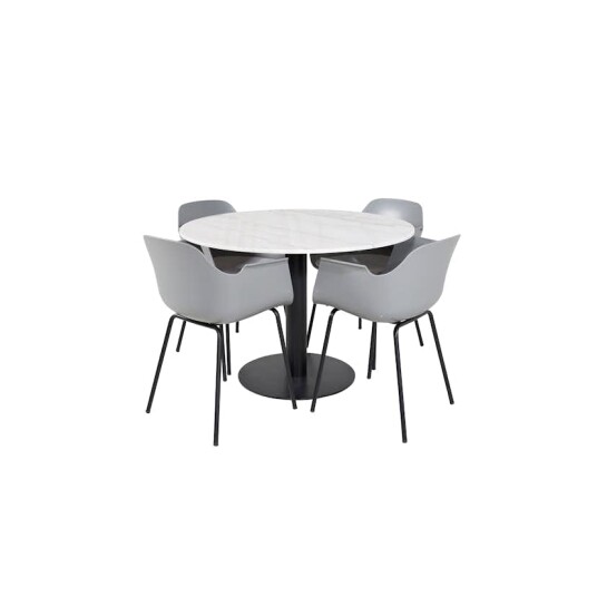 Venture Home Spisegruppe Venture Home Estelle med 4 Colombine Stoler GR20468