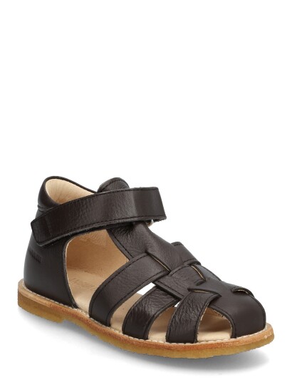 ANGULUS Sandals Flat Closed Toe Brown 24