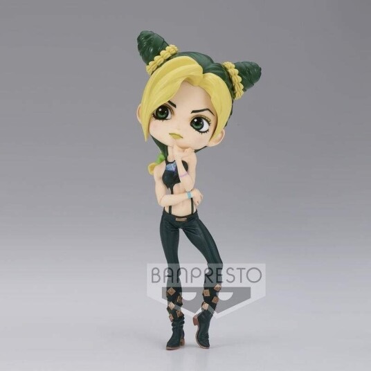 Banpresto JoJo's Bizarre Adventure Stone Ocean Jolyne Cujoh Ver. A Q Posket Figur 14 cm