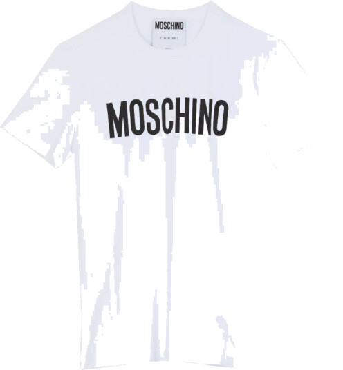 Moschino Herre Topper Hvit XL, Moschino Herre Topper Hvit XL,