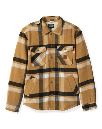 Brixton Durham Lined Jacket Beige