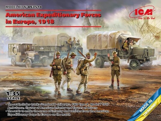 ICM 1/35 American Expeditionary Forces in Europe 1918
