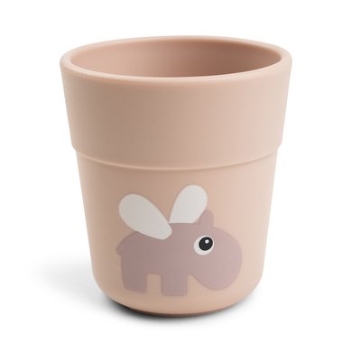 Done by Deer ™ Drikkekopp Foodie mini Happy clouds Rosa