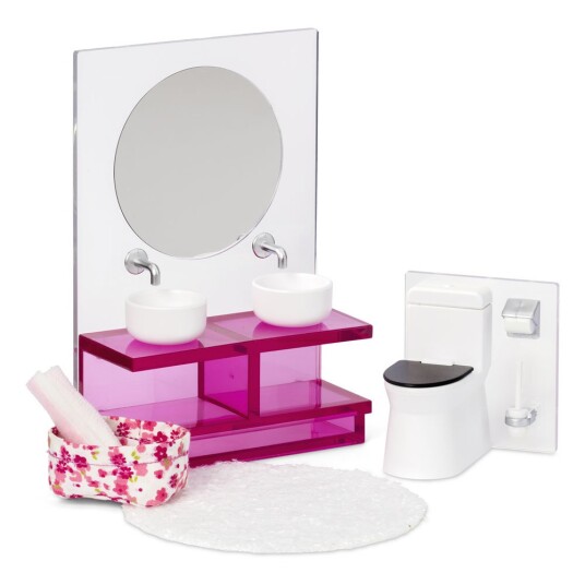 Lundby Baderomsmøbelsett 1 set Lundby Baderomsmøbelsett 1 set