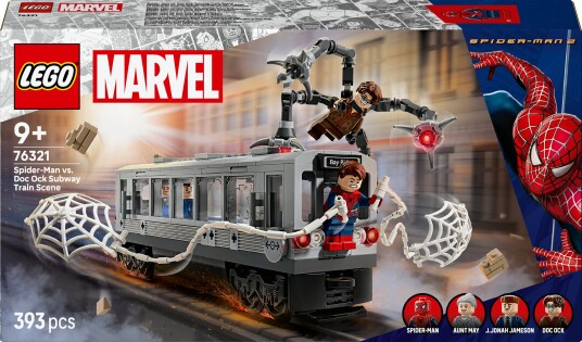 LEGO Super Heroes 76321 Spider-Man mot Doc Ock: T-banescenen LEGO Super Heroes 76321 Spider-Man mot Doc Ock: T-banescenen
