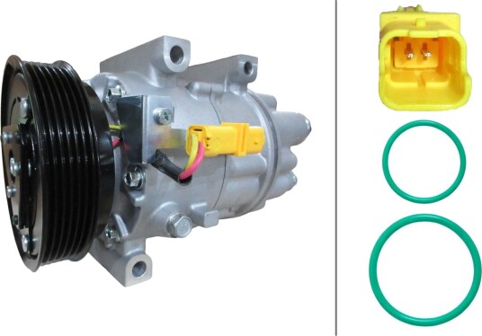 AC kompressor HELLA 8FK 366 203 001
