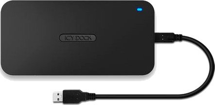 Icy Dock IcyNano ekstern USB 3.2 kabinett for M.2 SATA SSD