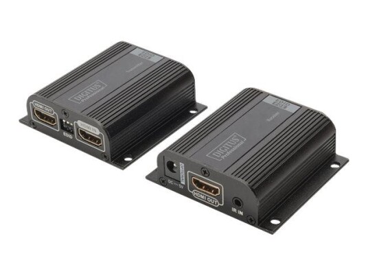 Digitus HDMi Forlenger Set 50m med IR - Full HD Videotilbehør