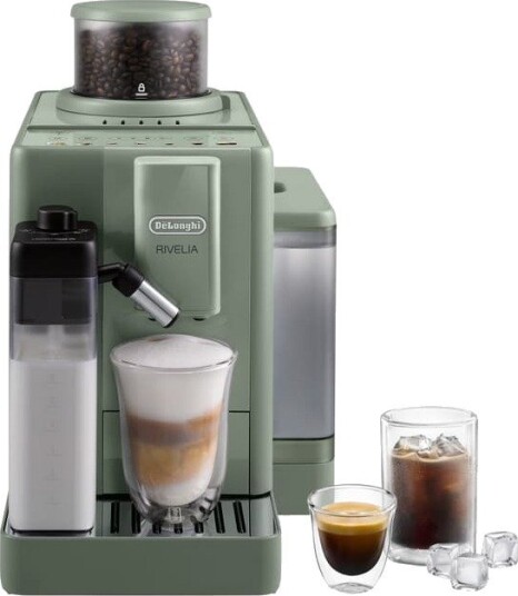 De"Longhi Rivelia Start kaffemaskin FEB4255.GR (Jadegrønn)