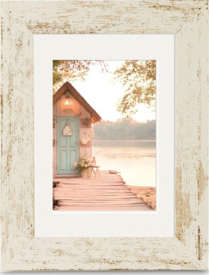Hama Cottage Bilderamme Antikkhvit 15x20 cm