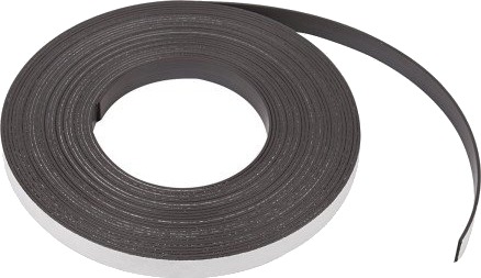 Magnetstripe B: 12,5 mm tykkelse 1,5 mm 1 m/ 1 pk.